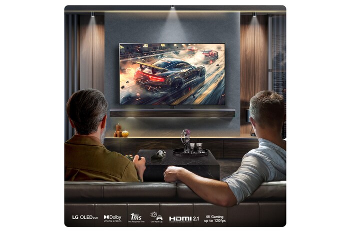 LG 65 inch LG OLED evo AI G4 4K Smart TV 2024 - Stand version, OLED65G46LS