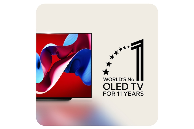 world No.1 OLED TV