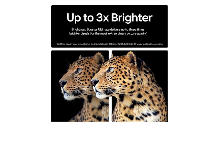 Up to 3x Brighter