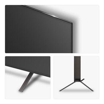 Side view of LG OLED AI B5 4K Smart TV.