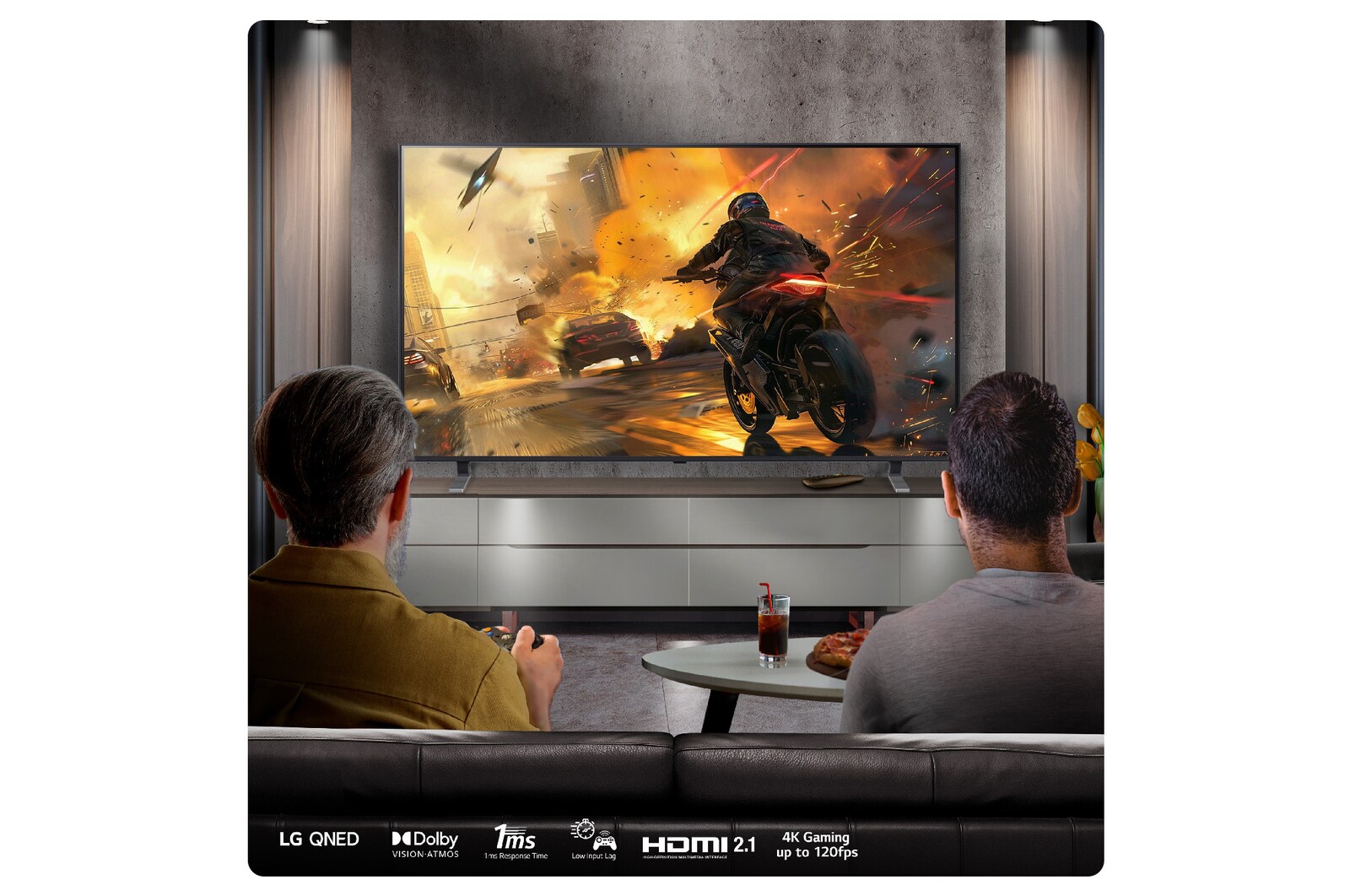 LG 55 inch LG QNED QNED85 4K Smart TV 2024, 55QNED85T6C