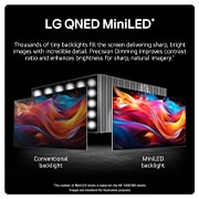 LG 75 inch LG MiniLED QNED99 8K Smart TV 2024, 75QNED99T9B