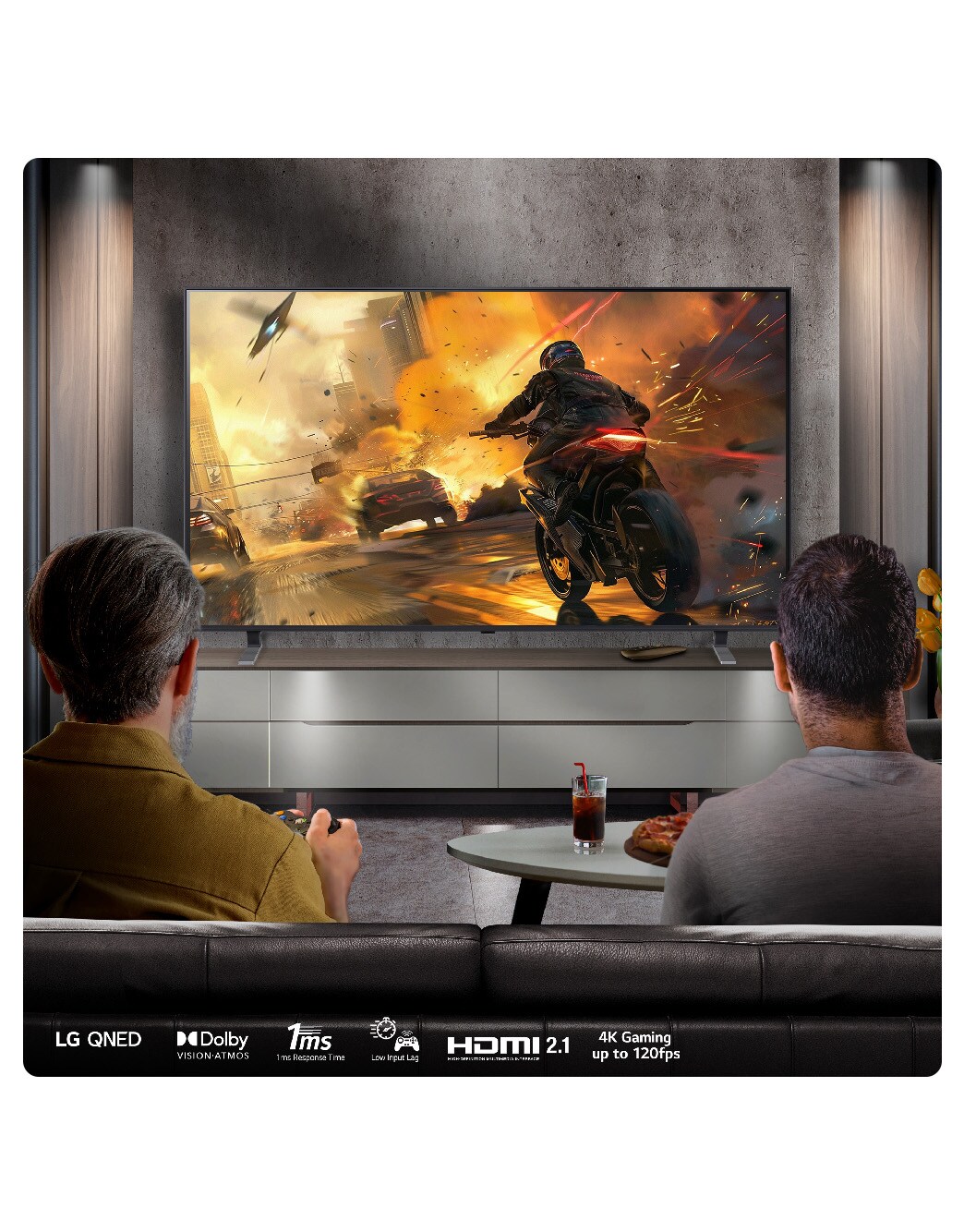 86 inch LG QNED AI QNED85 4K Smart TV 2024 - 86QNED85T6C.AEK | LG UK