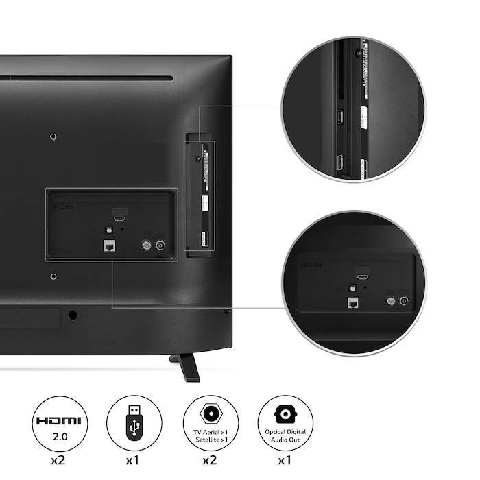 LG LED LQ6300 32" FHD Smart TV 2022, 32LQ63006LA