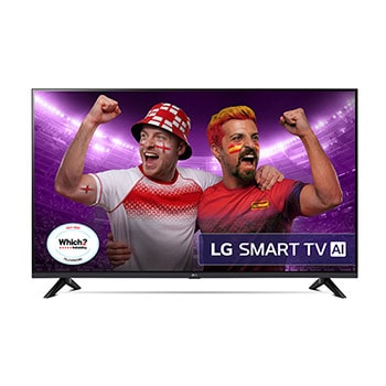 Front view of 32 inch LG HD LR60 Smart TV AI 2024 32LR60006LA