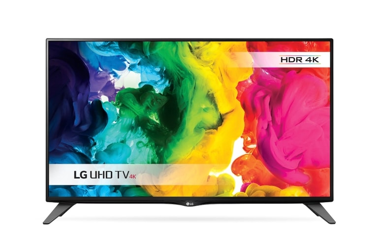 Front view of 40&#34; LG ULTRA HD 4K TV 40UH630V