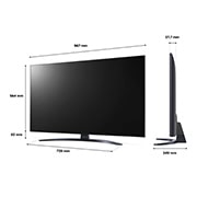 LG NanoCell NANO76 43 inch TV 2022, 43NANO766QA