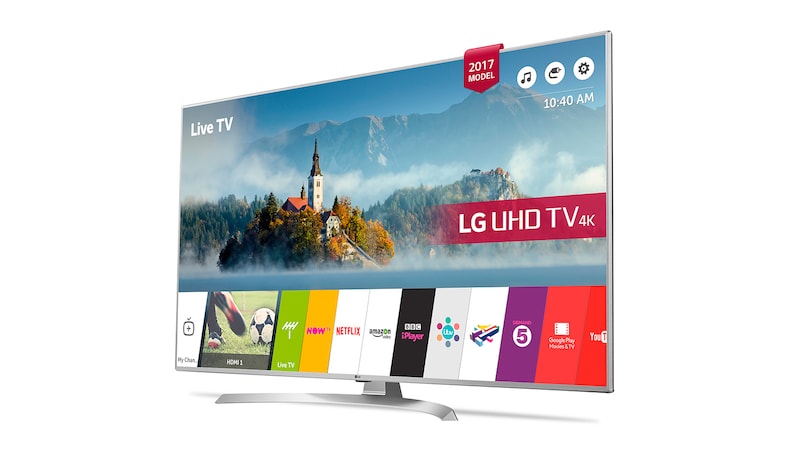 LG 43" LG ULTRA HD 4K TV, 43UJ701V