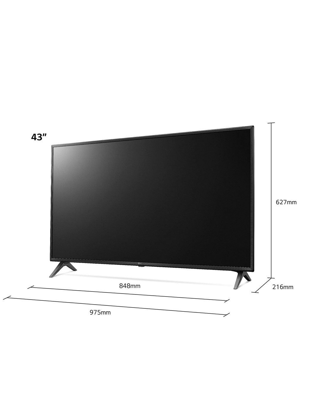 LG UN71 43 inch 4K Smart UHD TV - 43UN71006LB | LG UK