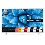 Front view of LG UN739 43 inch 4K Smart UHD TV 43UN73906LE