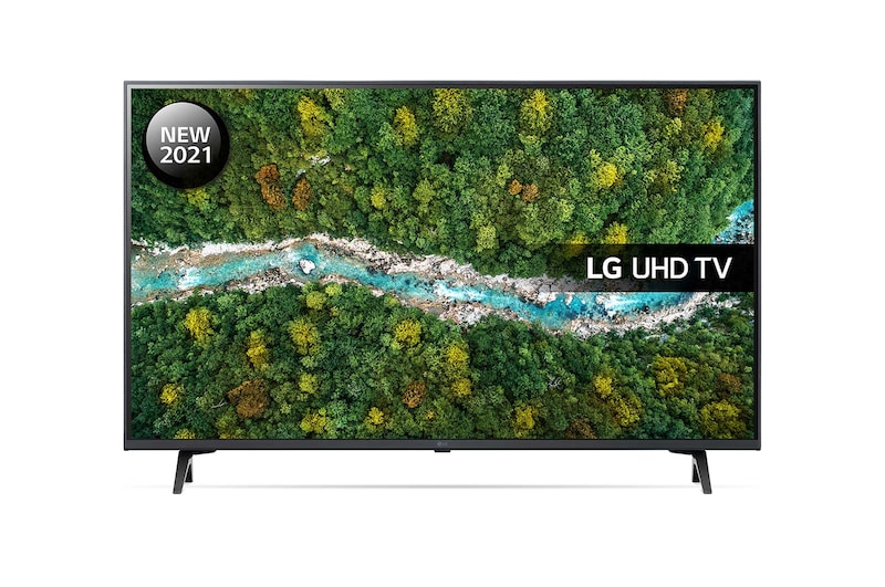 LG LED UP77 43" 4K Smart TV, 43UP77006LB