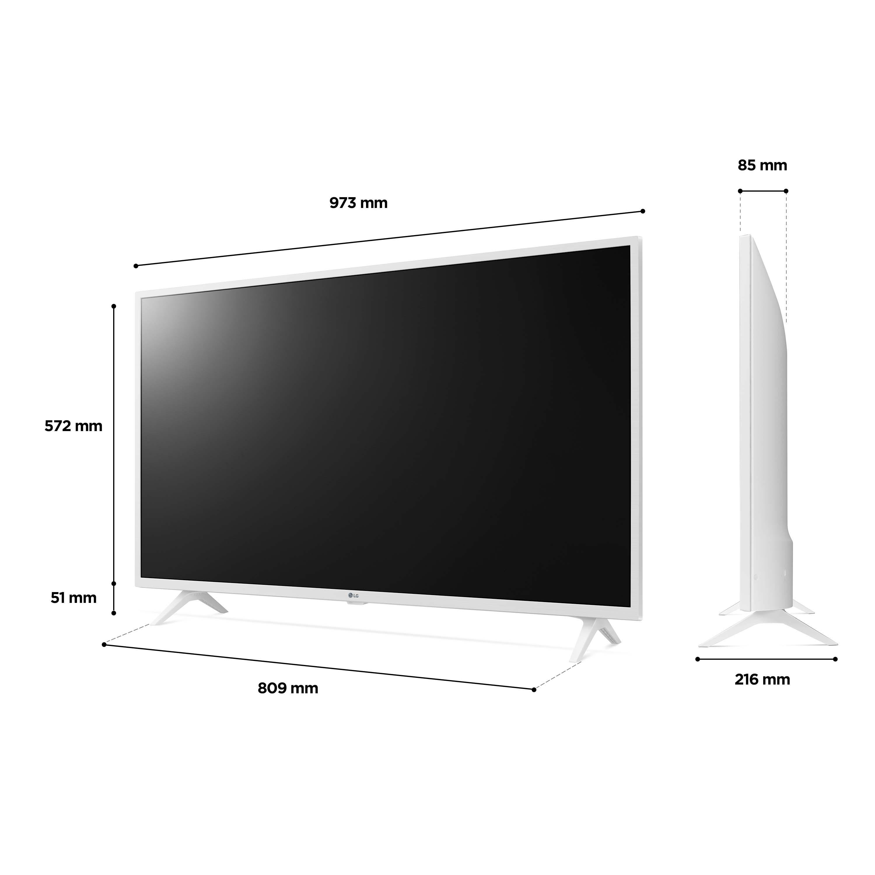 LG LED UQ76 43 inch 4K Smart TV 2022, 43UQ76906LE