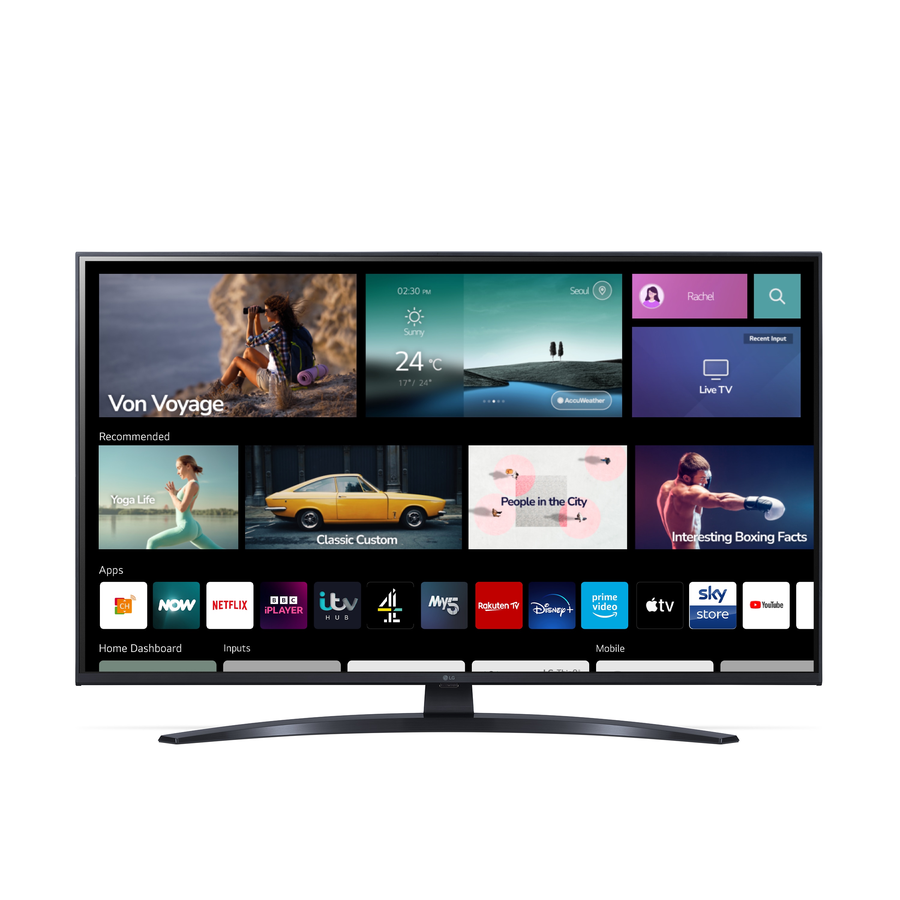 LG UQ91 43 inch 4K Smart UHD TV 2022, 43UQ91006LA