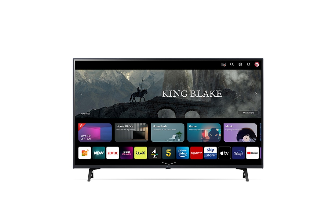 LG 43インチ　4kテレビ 43インチLG QNED AI QNED80 4KスマートTV 2024 - 43QNED80TJA