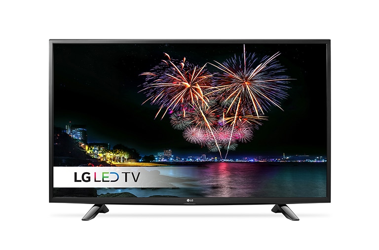Front view of 49&#34; LG LED TV with Freeview  49LH5100