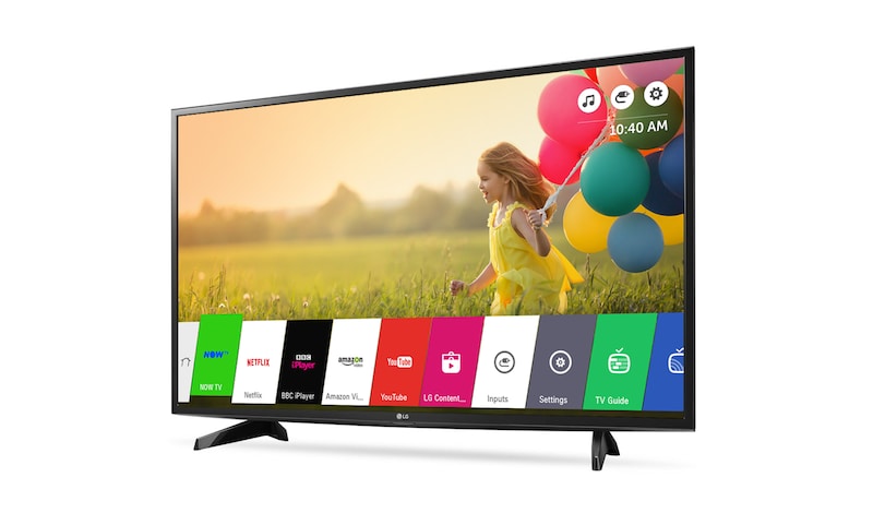 LG 49'' (123 cm) | Full HD TV | Drievoudige XD Engine | Virtual Surround Plus | Smart TV, 49LH570V