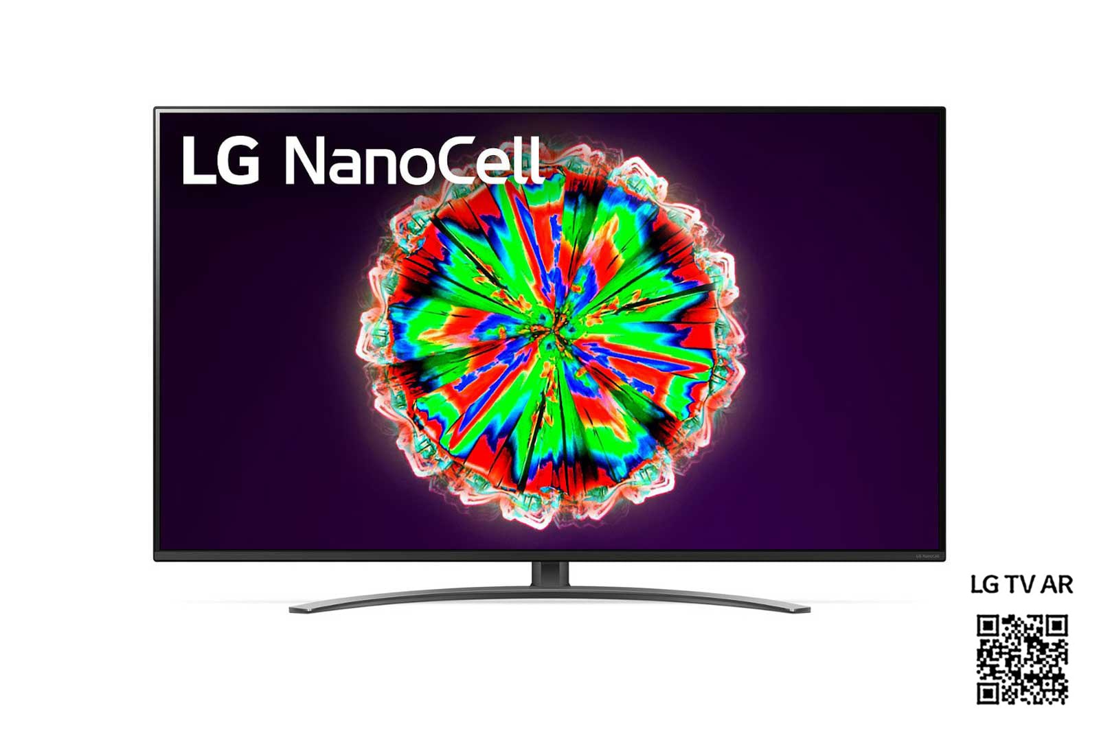 Front view of LG Nano81 49 inch 4K NanoCell TV 49NANO816NA