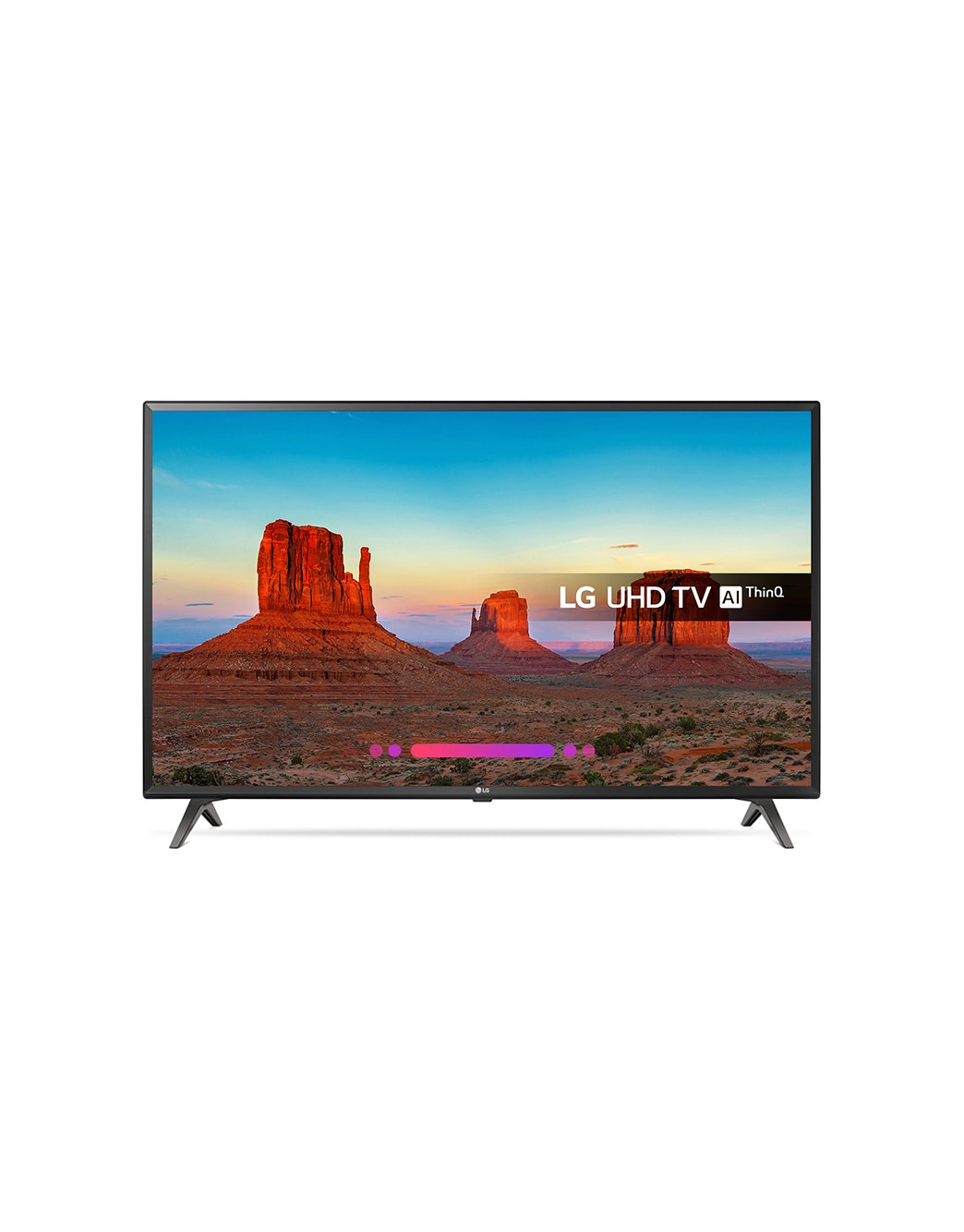 大画面！LG 49インチ 4Kテレビ 49UK6300PJF 2018年製 毎日のテレビ生活にひときわ鮮やかな彩りを。暮らしに身近な4K