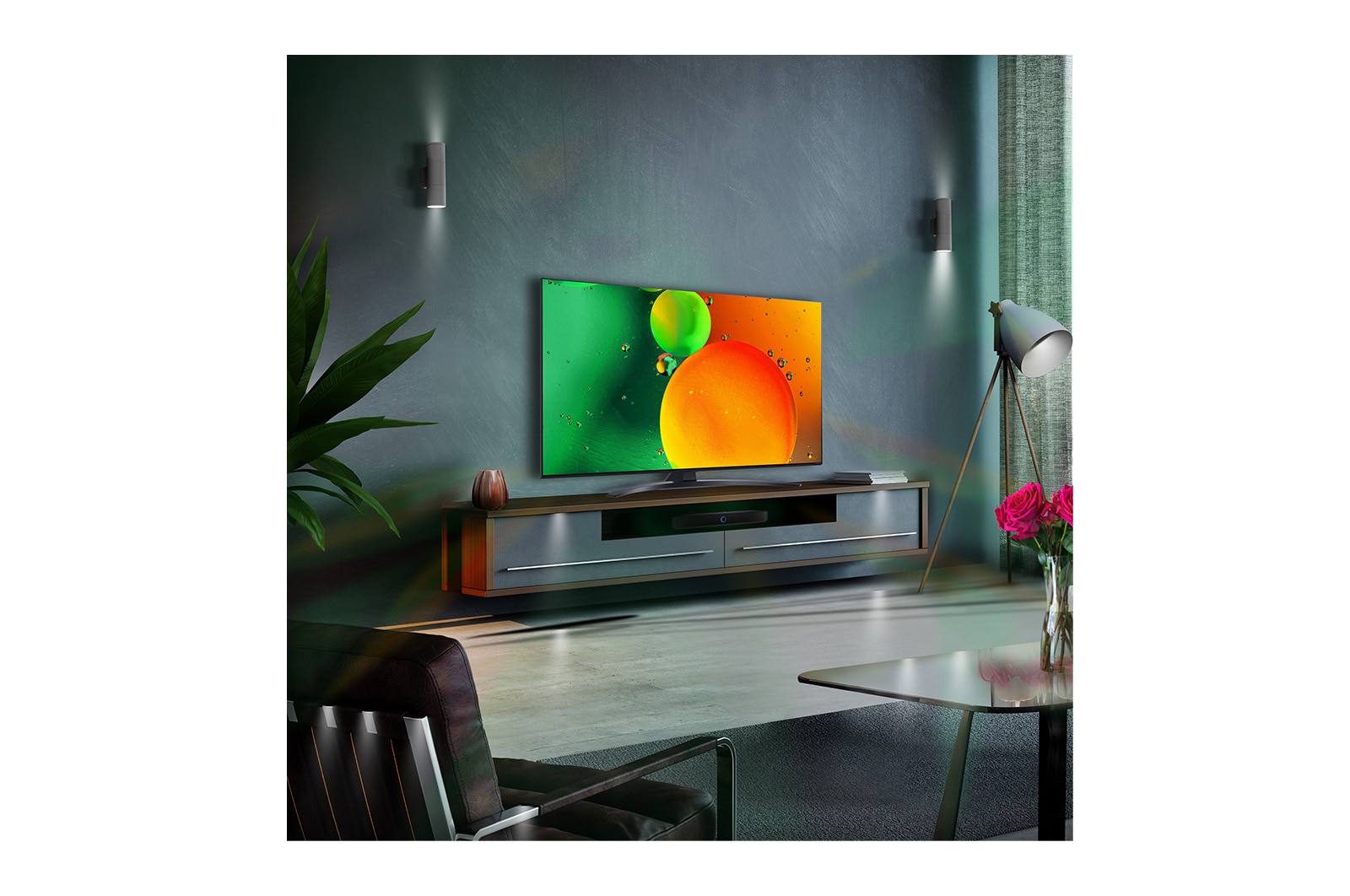 LG NanoCell NANO76 50 inch TV 2022, 50NANO766QA