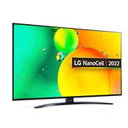 LG NanoCell NANO76 50 inch TV 2022, 50NANO766QA