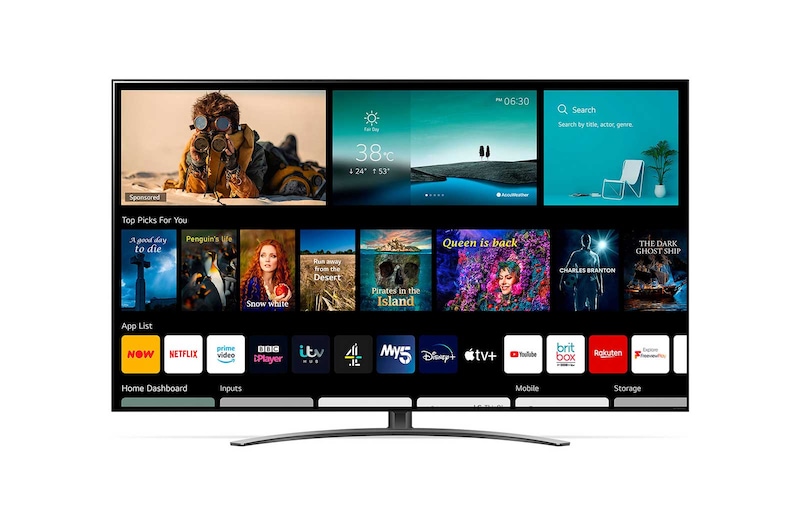 LG NanoCell NANO81 50" 4K Smart TV, 50NANO816PA