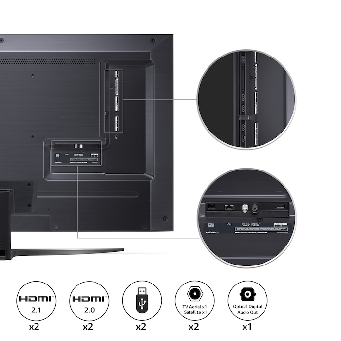 LG NanoCell NANO81 50 inch TV 2022, 50NANO816QA