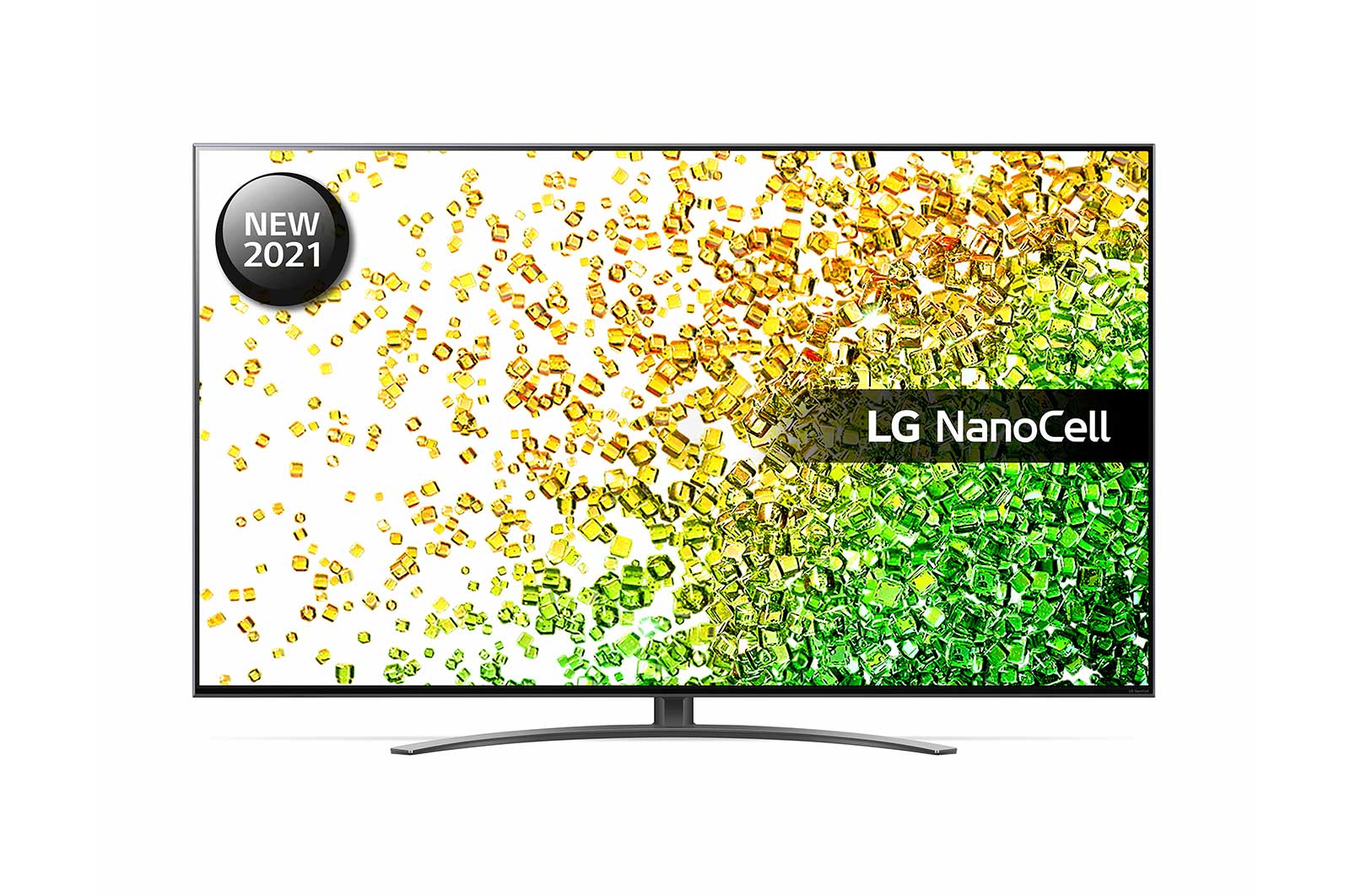 A front view of the LG NanoCell TV