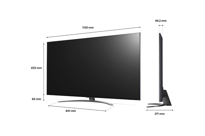 LG QNED QNED81 50 inch TV 2022, 50QNED816QA