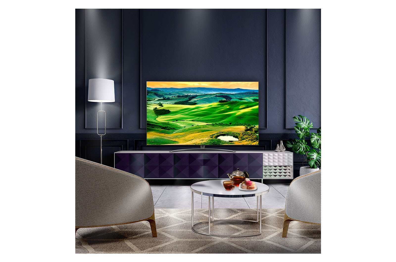 LG QNED QNED81 50 inch TV 2022, 50QNED816QA