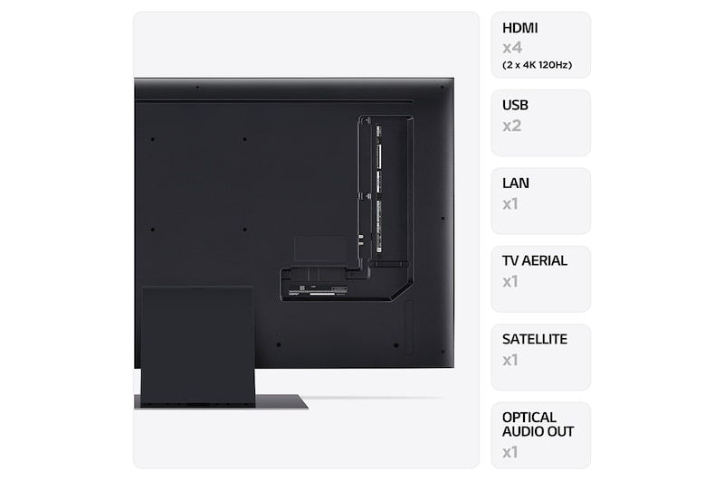 LG QNED81 50 inch 4K Smart UHD TV 2023, 50QNED816RE