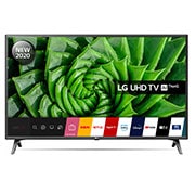 Front view of LG UN80 50 inch 4K Smart UHD TV 50UN80006LC