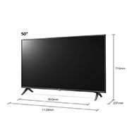 LG UN80 50 inch 4K Smart UHD TV, 50UN80006LC