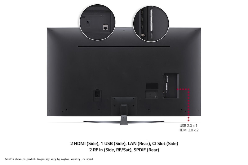 LG LED UP78 50" 4K Smart TV, 50UP78006LB
