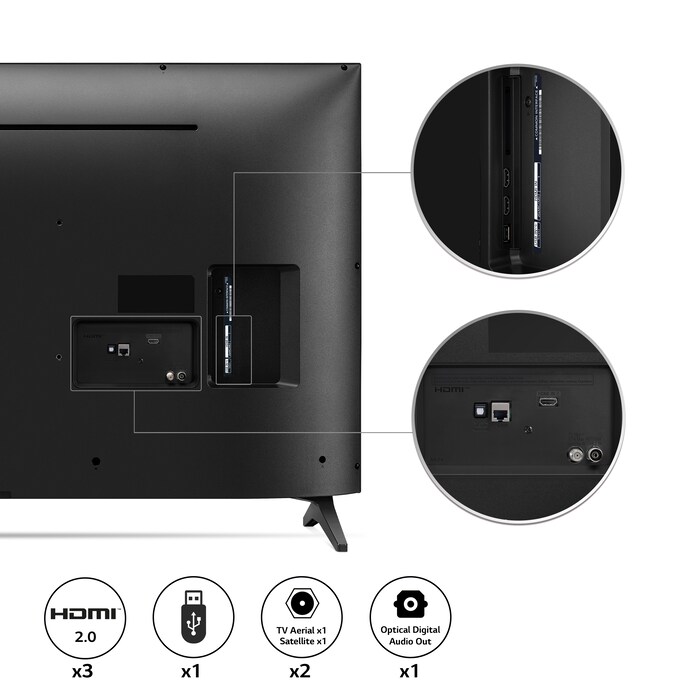 LG LED UQ81 50 inch 4K Smart TV 2022, 50UQ81006LB