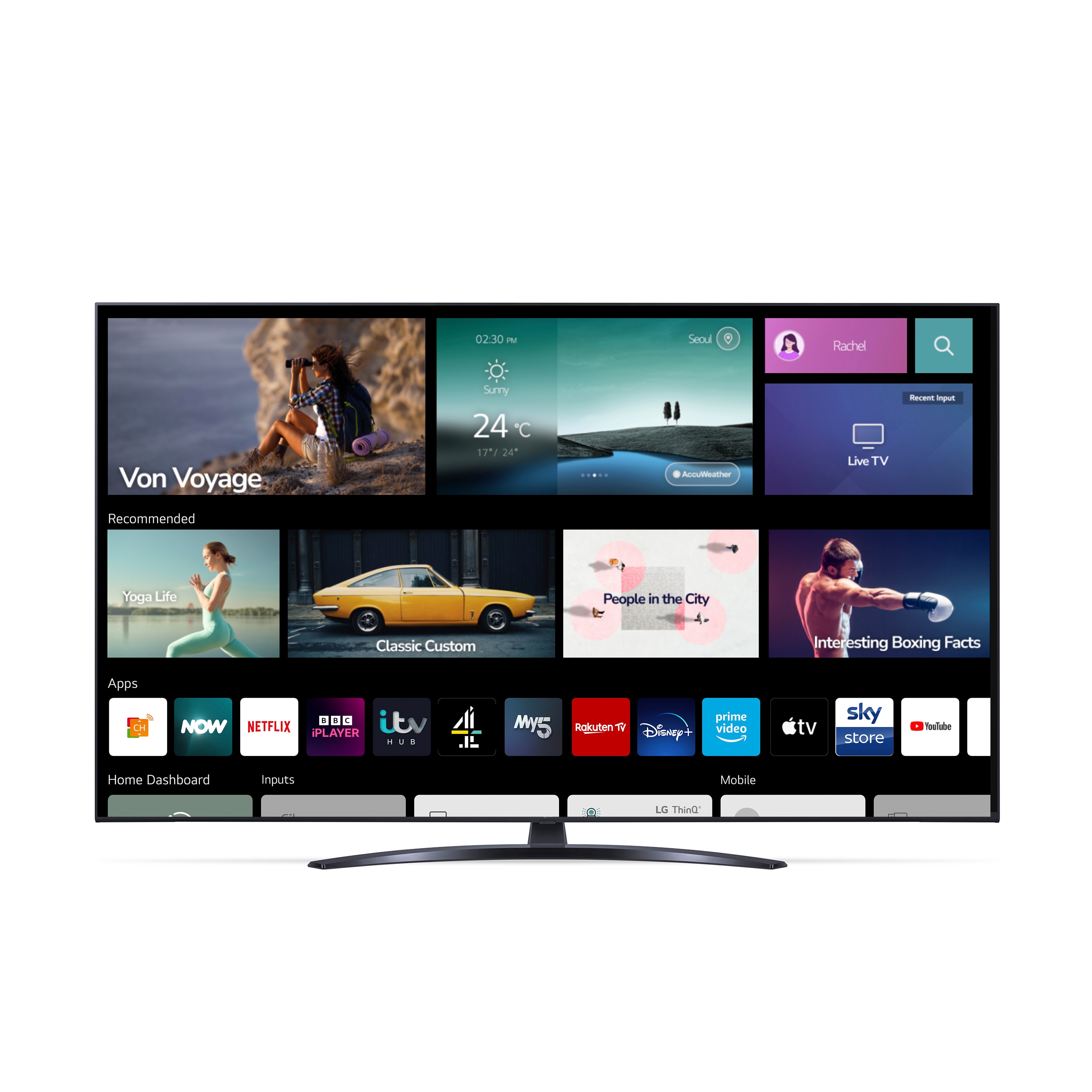 LG LED UQ91 50 inch 4K Smart TV 2022, 50UQ91006LA