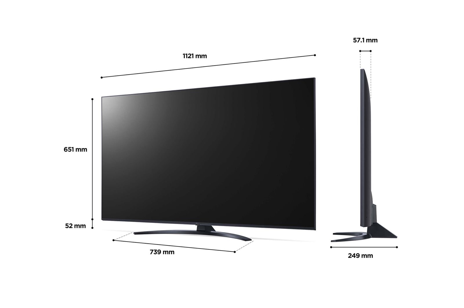 LG LED UQ91 50 inch 4K Smart TV 2022, 50UQ91006LA