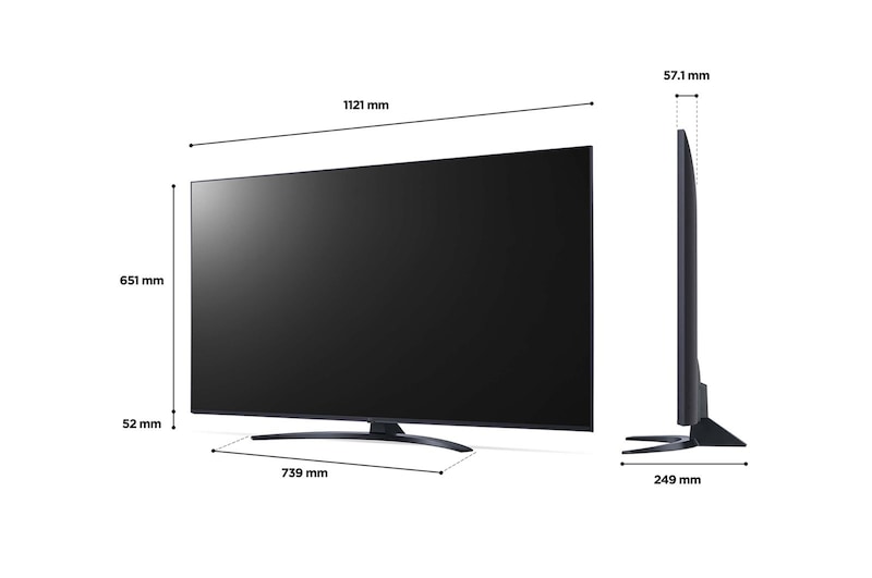 LG LED UQ91 50 inch 4K Smart TV 2022, 50UQ91006LA