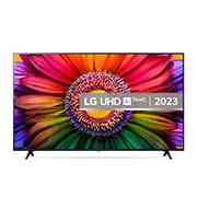 LG UR80 50 inch 4K Smart UHD TV 2023, 50UR80006LJ