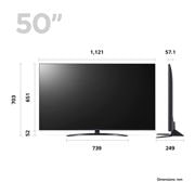 LG UR81 50 inch 4K Smart UHD TV 2023, 50UR81006LJ