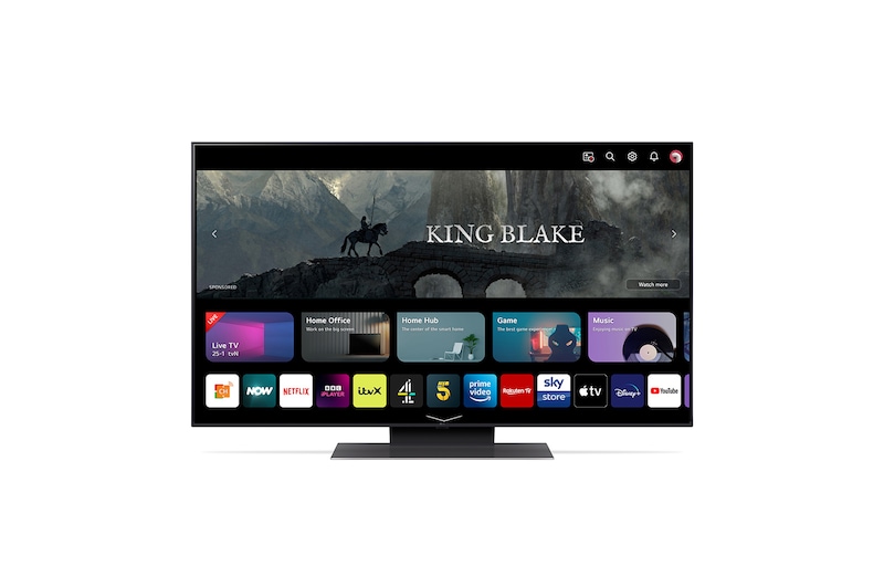 LG UR91 50 inch 4K Smart UHD TV 2023, 50UR91006LA