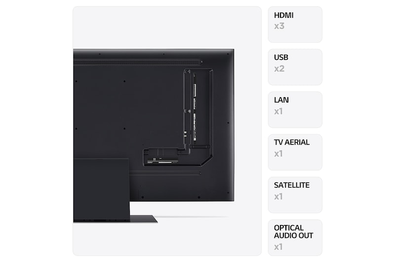 LG UR91 50 inch 4K Smart UHD TV 2023, 50UR91006LA