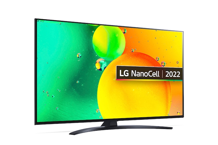 LG NanoCell NANO76 55 inch TV 2022, 55NANO766QA