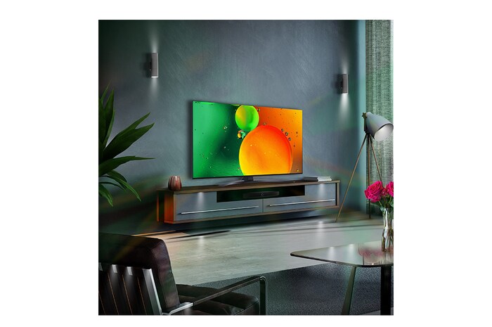 LG NanoCell NANO76 55 inch TV 2022, 55NANO766QA
