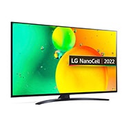 LG NanoCell NANO76 55 inch TV 2022, 55NANO766QA