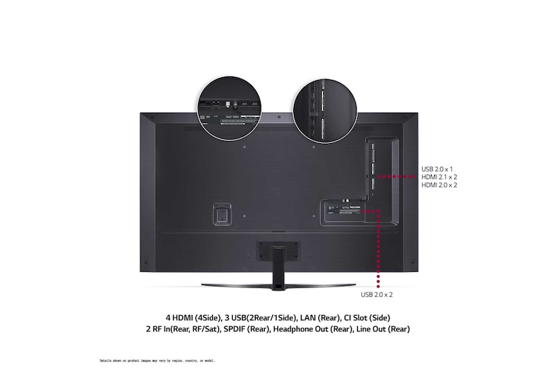 LG NanoCell NANO88 55" 4K Smart TV, 55NANO886PB