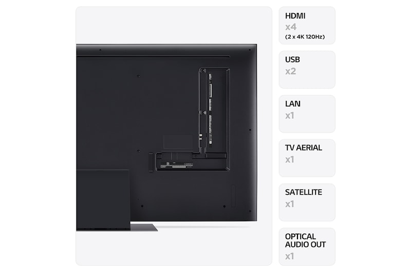LG QNED81 55 inch 4K Smart UHD TV 2023, 55QNED816RE