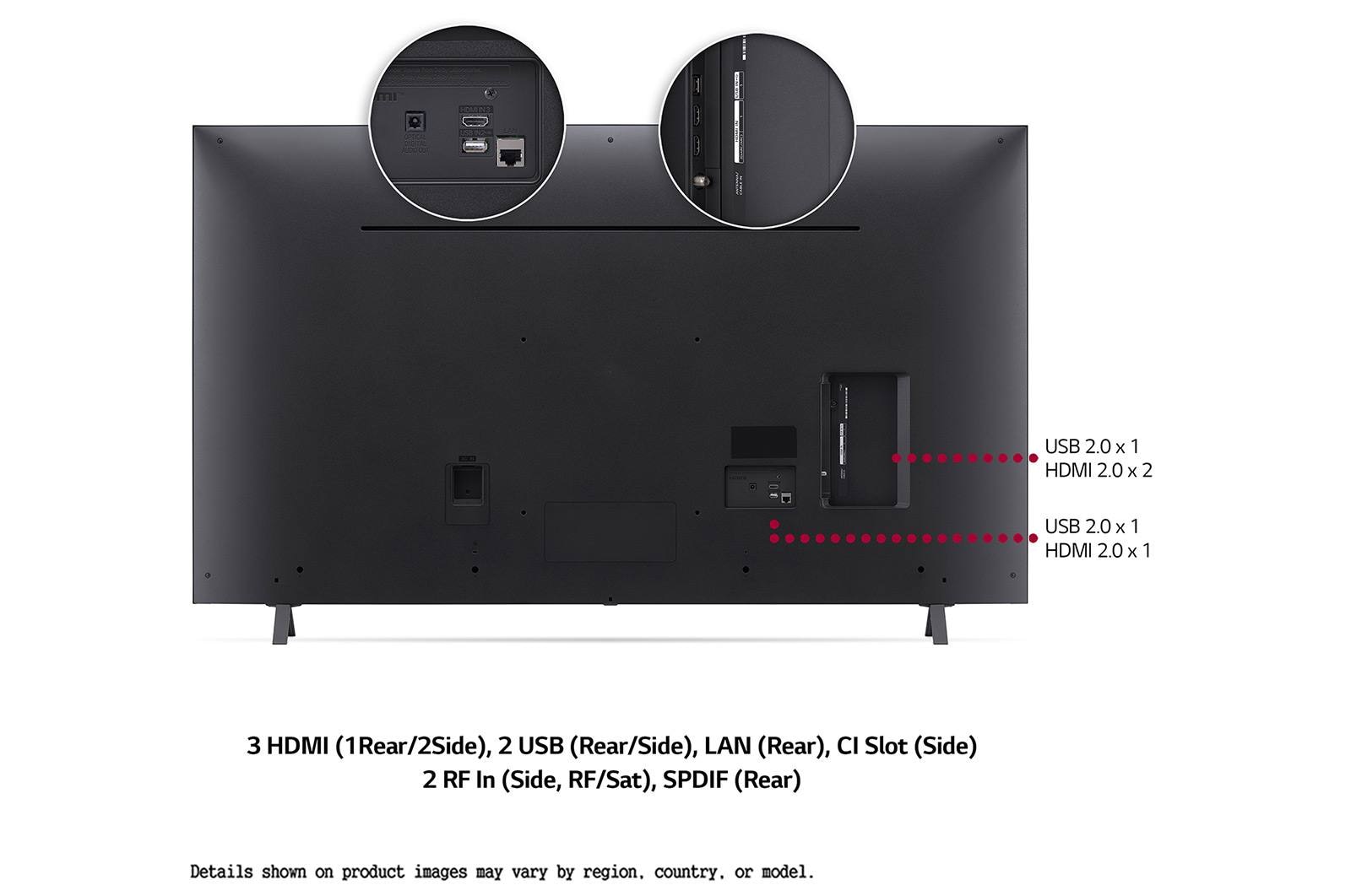 LG LED UP80 55" 4K Smart TV, 55UP80006LR
