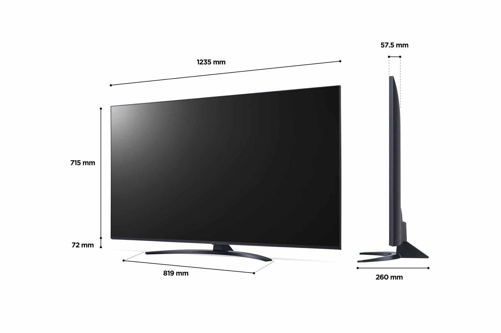 LG LED UQ91 55 inch 4K Smart TV 2022, 55UQ91006LA