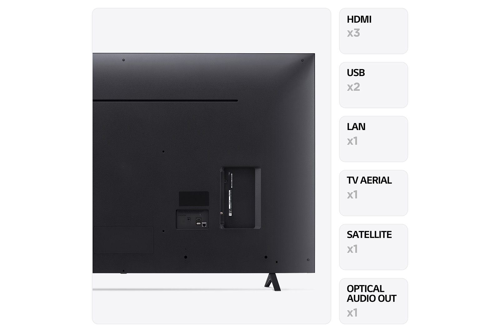 LG UR78 55 inch 4K Smart UHD TV 2023, 55UR78006LK