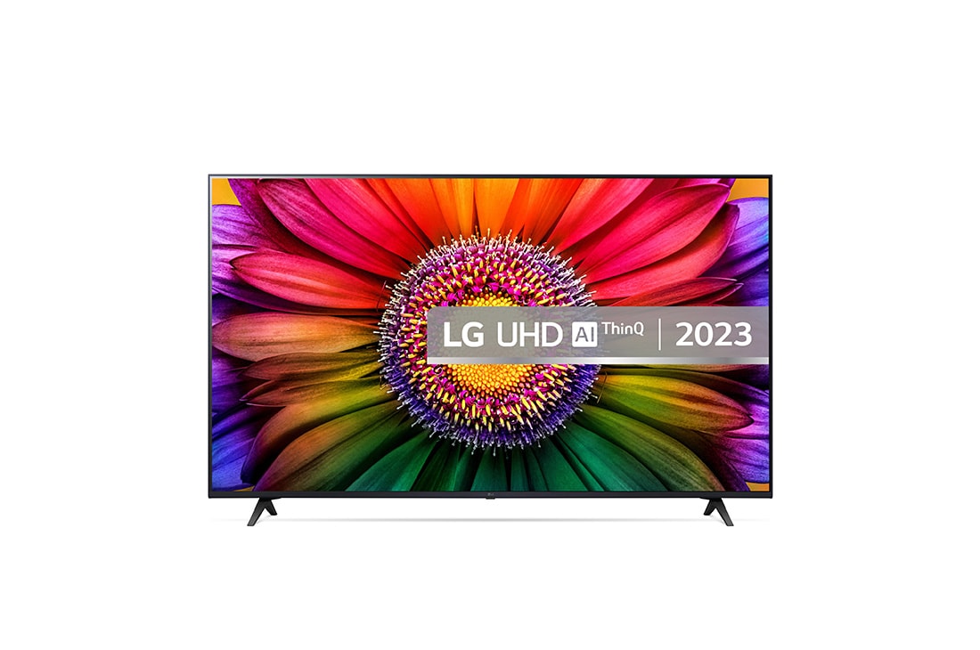 LG UR80 55 inch 4K Smart UHD TV 2023, 55UR80006LJ